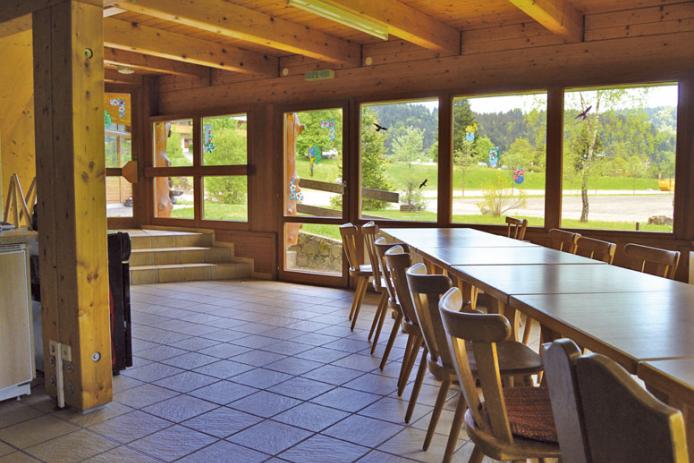 Einer der beiden Aufenthaltsräume