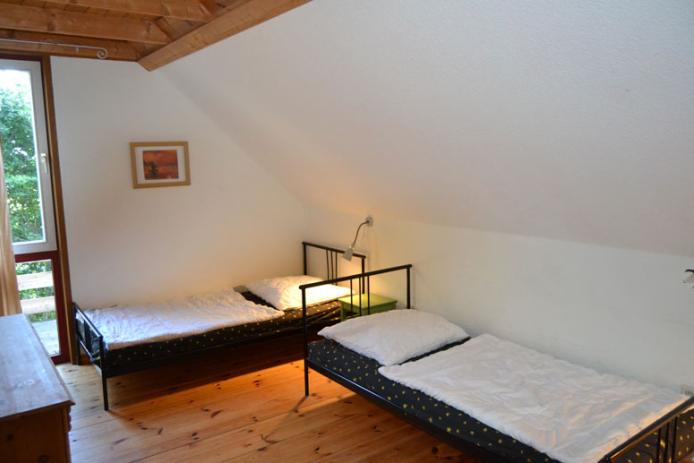 Schlafzimmer mit Einzelbetten