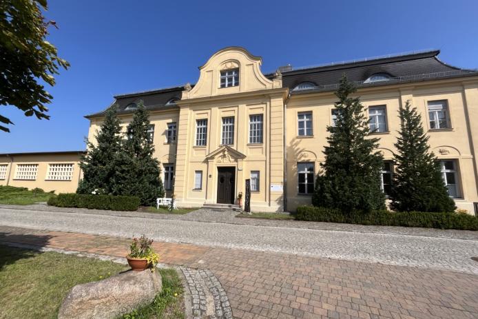 Außenansicht des Guten Haus Wahlsdorf, ehemals Schloss Wahlsdorf