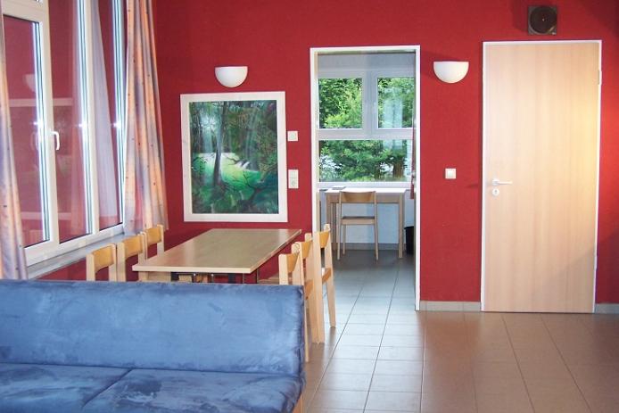 Bungalow von Innen/Aufenthaltsraum