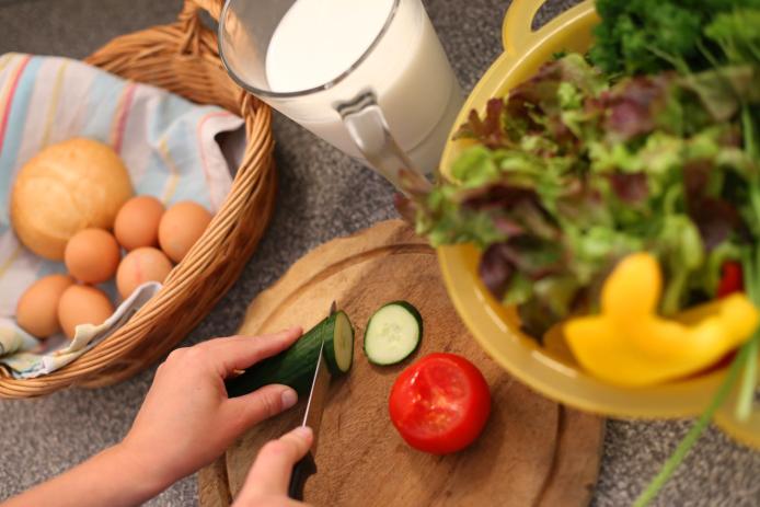 Sowohl Selbstversorgung als Verpflegung gehört zu den Möglichkeiten.