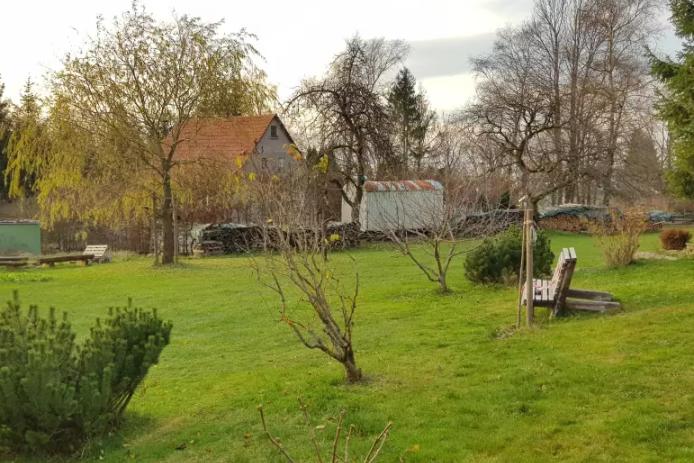 Garten hinter dem Haus