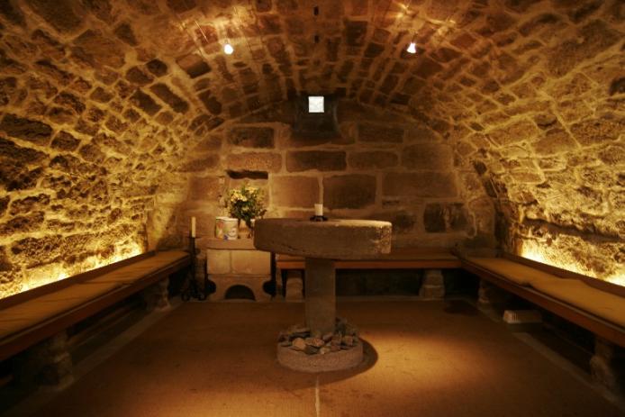 Hauskapelle mit Altar