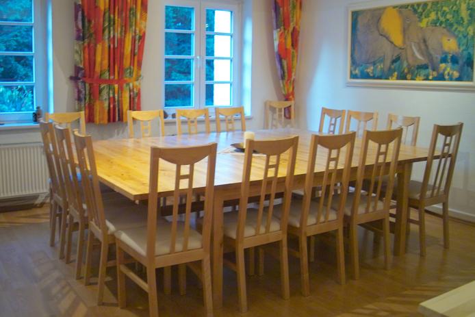 helle und freundliche Ausstattung