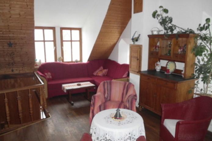 Sitzecke in der Ferienwohnung