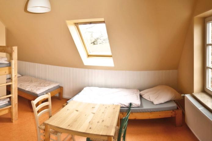 Beispiel aus einem der Schlafräume im Obergeschoss