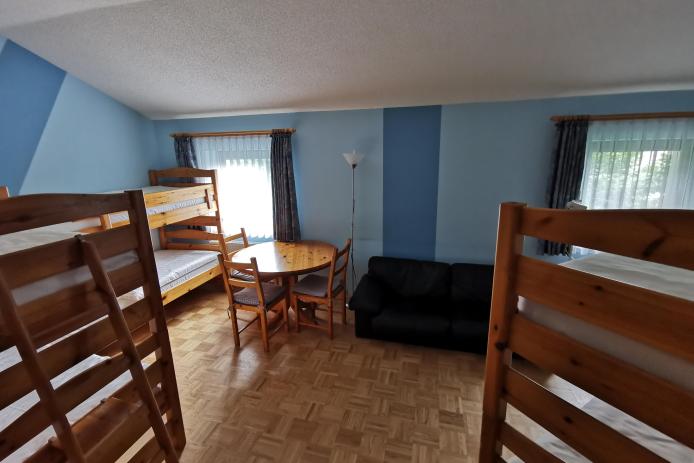 Mehrbettzimmer z.B. für Familien und oder Gruppen