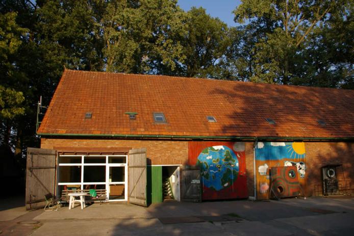 Scheune - Übernachten im Heu