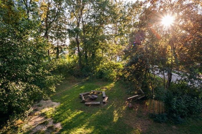 gemütliche Feuerstelle