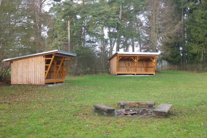 Unsere "Shelter"für  20 Personen