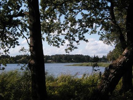 Blick vom Waldheim auf den Brahmsee