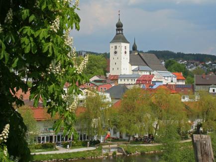 Stadt Regen im Bayerischen Wald