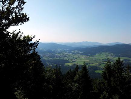 Panoramablick auf Arrach