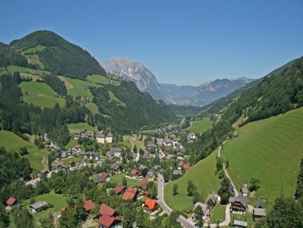 Donnersbach am Anfang des Donnersbachtals