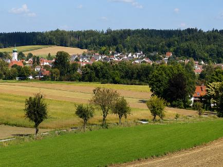 Ettenbeuren im Kammeltal in der Region Bayerisch Schwaben