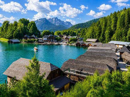 Schönau am Königssee in den Bayerischen Alpen