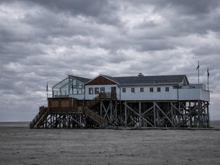 St. Peter-Ording. Nordsee. Meerblick.
