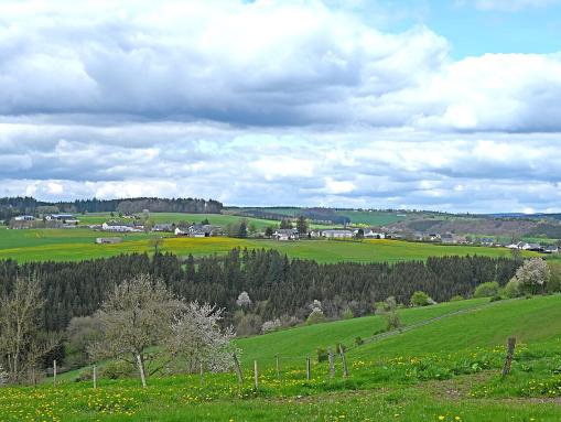 Winterscheid von Süden