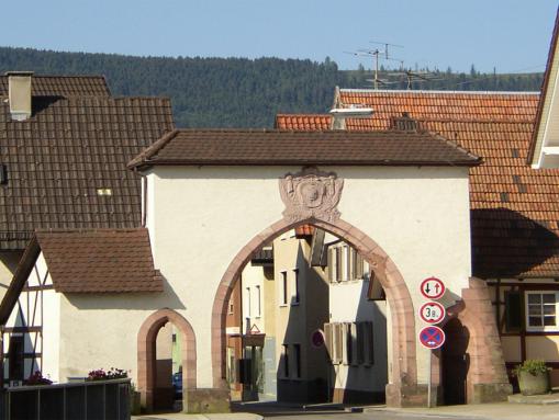 Oberes Stadttor, 1782 erbaut