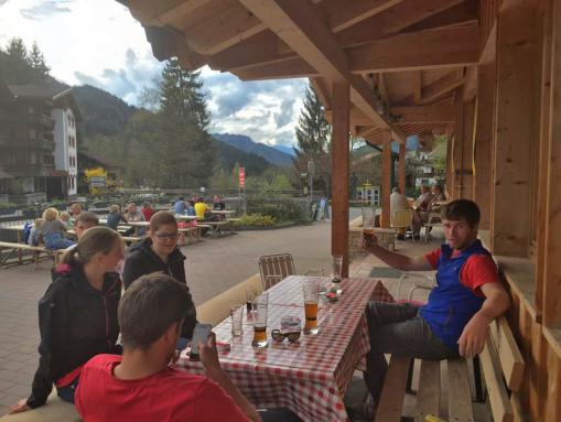 Hausgebrautes Bier in der Wildschönau Brauerei