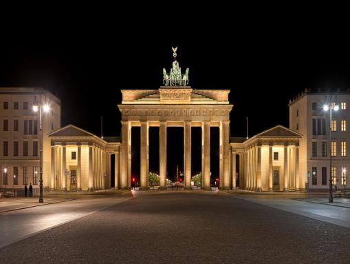 Das Brandenburger Tor am Pariser Platz