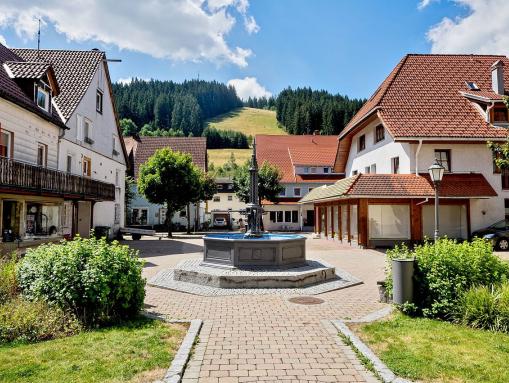 Dorfmitte von Vöhrenbach