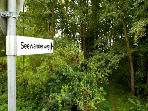 Am Ostufer des Wittensees in Höhe Haby