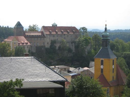 Hohnstein - Ortskern und Burg