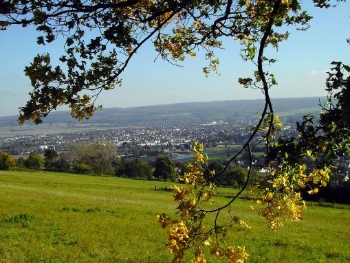 Blick vom Feldberg bei Stahle auf Holzminden