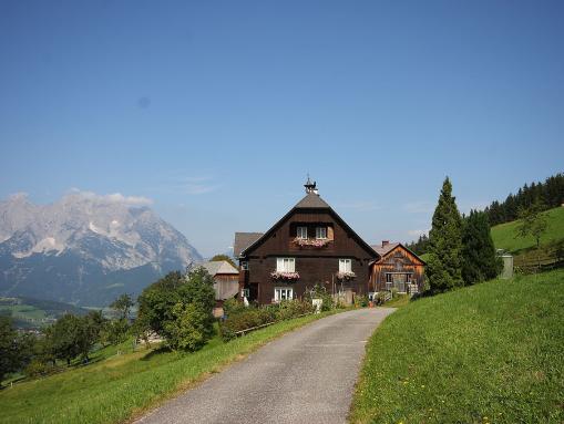 Sicht auf die wunderschöne Bergkulisse