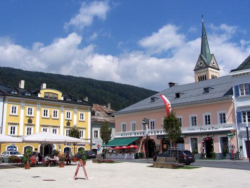 Der Hauptplatz von Radstadt