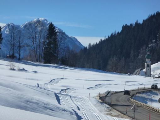 Loipe in Wilschönau-Oberau