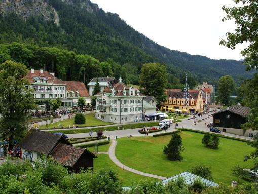 Blick auf Hohenschwangau