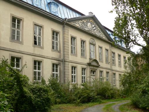 Eingang Schloss Wrisbergholzen