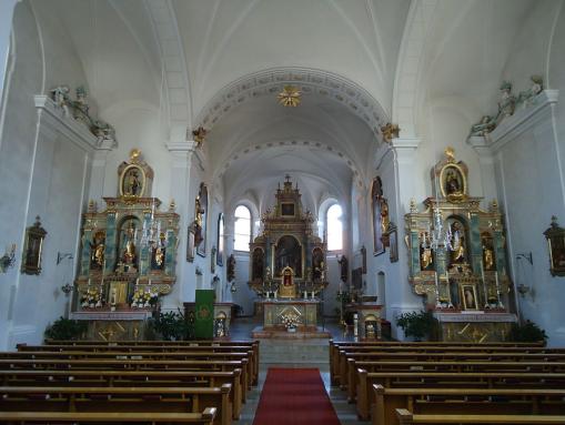 Pfarrkirche Sankt Nikolaus von Innen