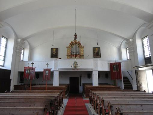 Orgelempore der Kath. Pfarrkirche