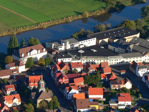 Jagdschloss und Farbenfabrik in Veckerhagen