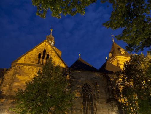 Münster St. Bonifatius Abendstimmung