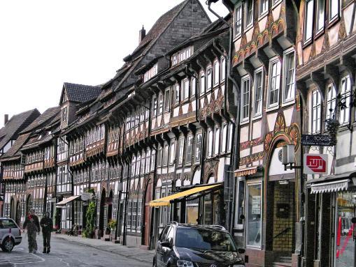 Häuserzeile in der Tiedexer Straße