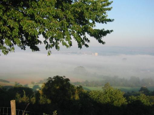 Ausblick vom Küllberg auf Harle