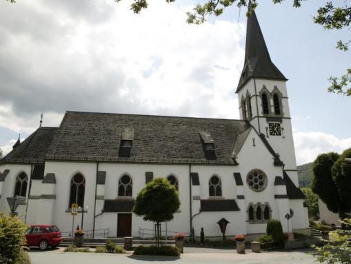 Neugotische Kirche in Medebach-Medelon erbaut 1910