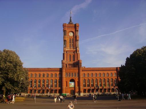Rotes Rathaus in Mitte, Sitz des Senates