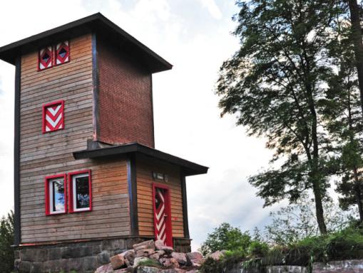 Tour zum Aussichtsturm Teisenkopf (764 m) 