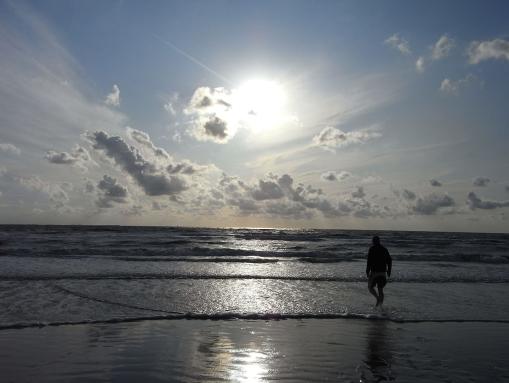 Sonnenuntergang auf Ameland