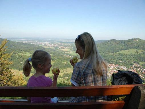 Ein kleiner Snack am Gräbelesberg