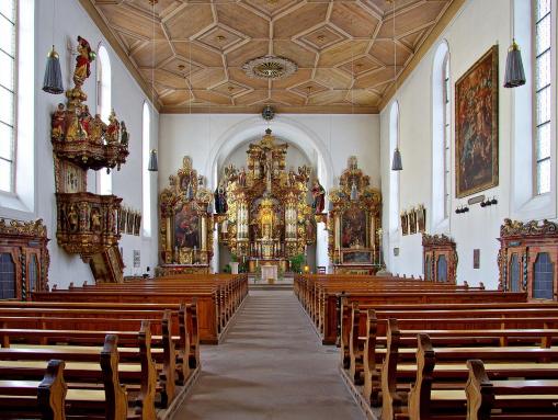 Innenansicht Maria in der Tanne