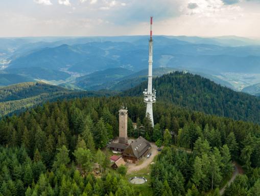 Brandenkopf, die höchste Erhebung des Mittleren Schwarzwalds