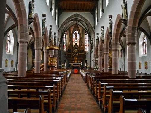 Pfarrkirche St. Ulrich von Innen