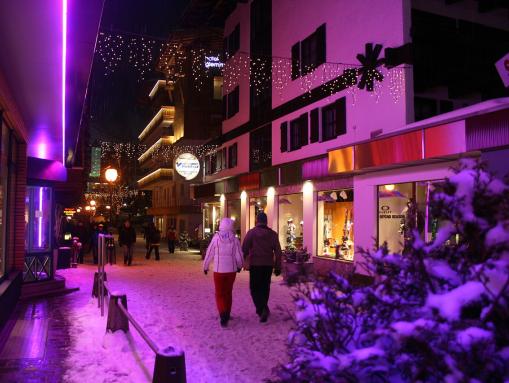 Es weihnachtet im winterlichen Hinterglemm