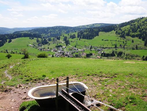 Panoramablick auf Todtmoos